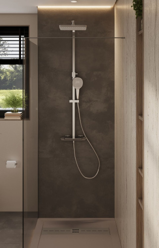 Душевой поддон Allen Brau Infinity 8.21002-PWM 120х80 искусственный камень зеленый - фото 5