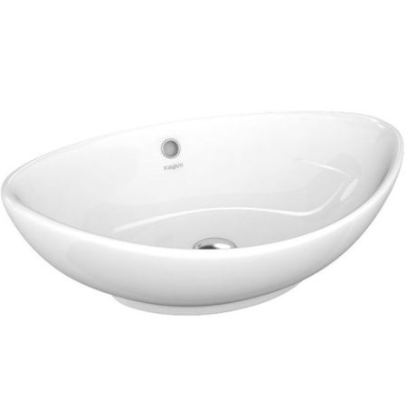 Тумба с раковиной Orange Otto Ot-100TuMDF+G56 100х50 подвесная цвет белый