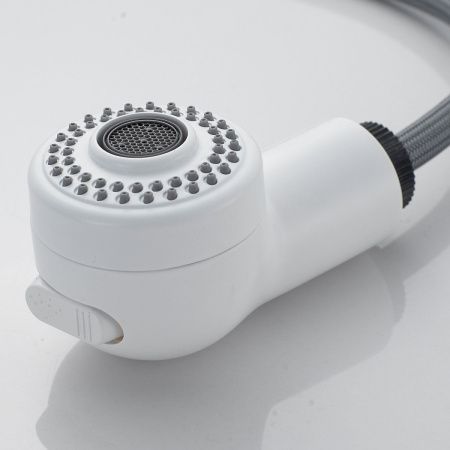 Смеситель Raffine F291C на раковину белый