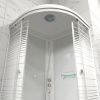 Душевая кабина Тритон Полосы Щ0000061836 90х90 четверть круга с крышей ориентация универсальная