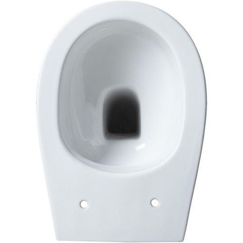 Унитаз приставной Allen Brau Fantasy 4.11007.20 белый с сиденьем микролифт безободковый каскадный смыв - фото 3