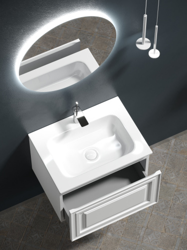 Тумба под раковину Sancos Very VR60W 59х44,5х40,6 настенная - фото 4