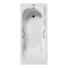 Ванна чугунная Vinsent Veron Aura VAU1507542H/VH0015CH 150х75 пристенная прямоугольная с ножками с ручками