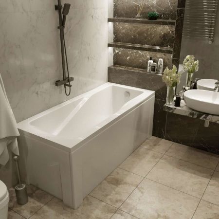 Ванна акриловая Timo HELLA HELLA1775 170х75 пристенная прямоугольная без каркаса