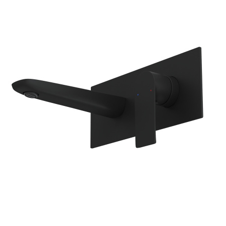 Смеситель Berges VENTAS 76006 настенный черный матовый без термостата