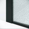 Душевая перегородка Niagara Nova NG-781-90BLACK 90х200 стекло матовое профиль черный матовый