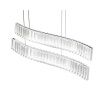 Светильник подвесной Lumina Deco LDP 6039-2-PR CHR
