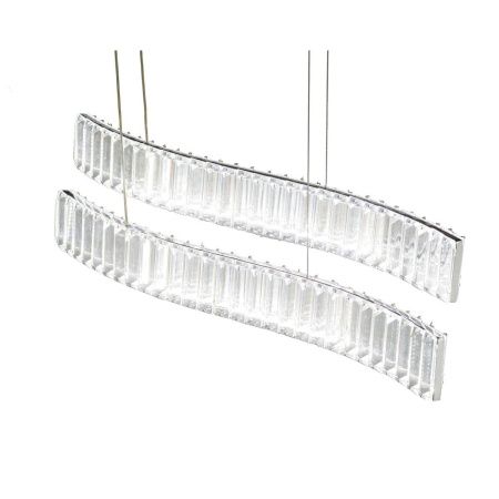 Светильник подвесной Lumina Deco LDP 6039-2-PR CHR