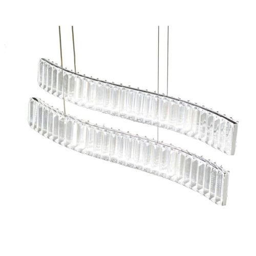 Светильник подвесной Lumina Deco LDP 6039-2-PR CHR - фото 4