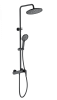 Душевая стойка Wonzon & Woghand WW-B3517-MB настенная цвет черный