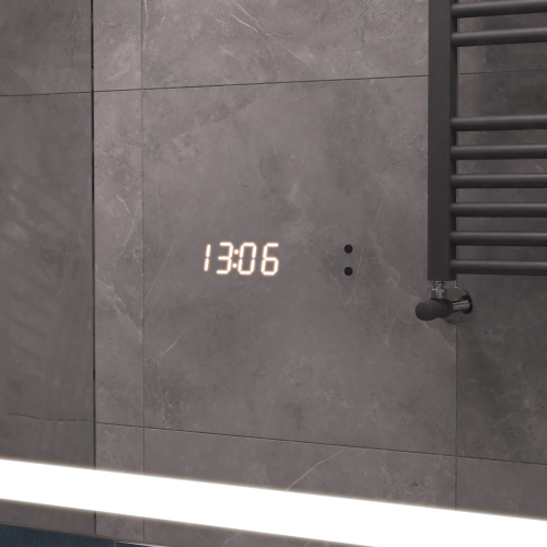 Зеркало с подсветкой VIGO Geometry Luxe 211 100х70 цвет золото - фото 4