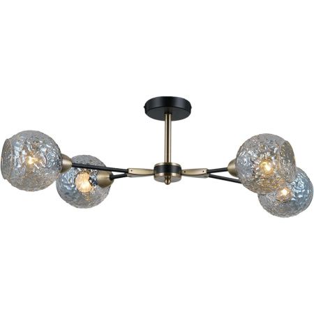 Люстра на штанге Illumico IL0253 IL0253-4CSQ-79 BK AB
