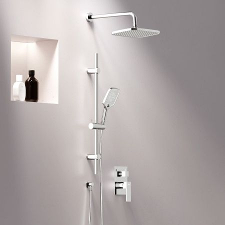 Душевая система Damixa Gala 953530000 встраиваемая в стену цвет хром