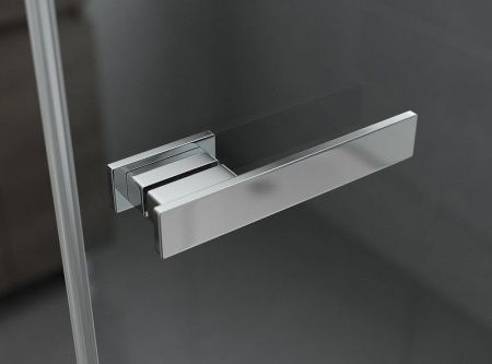 Душевой уголок Ambassador Abner 10011102L 100х100 стекло прозрачное профиль хром без поддона