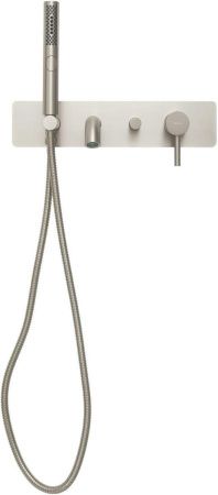 Смеситель для ванны с душем Allen Brau Priority 5.31006-BN встраиваемый в стену никель