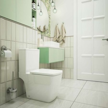 Унитаз-компакт напольный с бачком Lavinia Boho Aveo 330601CR белый с сиденьем микролифт безободковый каскадный смыв