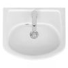 Раковина керамическая Onika Азов 1WH112449 50х40 накладная цвет белый 1 отверстие под смеситель