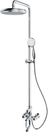 Душевая стойка AltroBagno Opera AltroBagnoOpera030205Cr настенная цвет хром