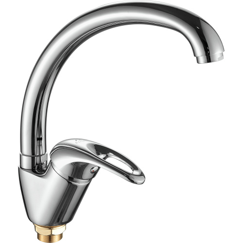 Смеситель для кухни Fashun A4115-2 на мойку хром - фото 2