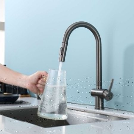 Смеситель для кухни Splenka S204 S204.49.09 на мойку серый