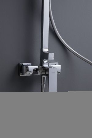 Душевая стойка Allen Brau Infinity 5.21012-00 настенная цвет хром