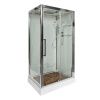 Душевая кабина AvaCan Z120 120х90 прямоугольная с крышей ориентация универсальная
