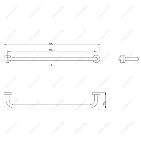 Полотенцедержатель Melana 866001