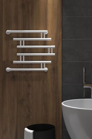 Полотенцесушитель Indigo Zip FZW60-60WM 71х63 водяной белый матовый