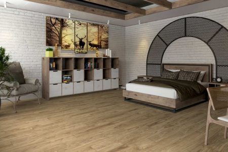 SPC ламинат Damy Floor FAMILY 0036-2 Орех Европейский толщина 0.4 см 43 класс 1220х180
