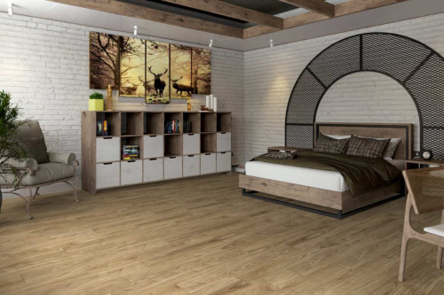SPC ламинат Damy Floor FAMILY 0036-2 Орех Европейский - фото 3