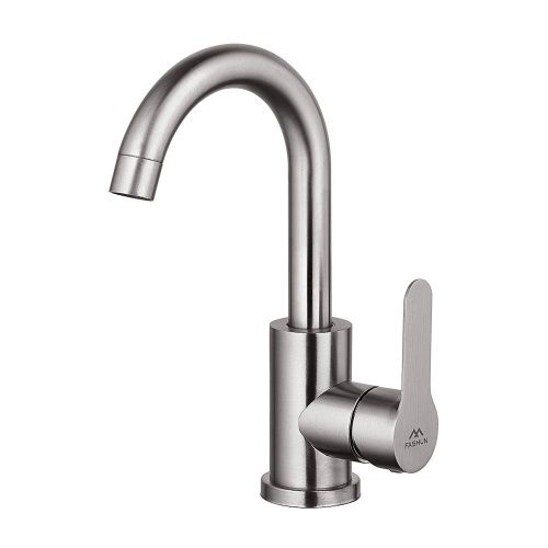 Смеситель для кухни Fashun A54001N-1 на мойку сатин - фото 2