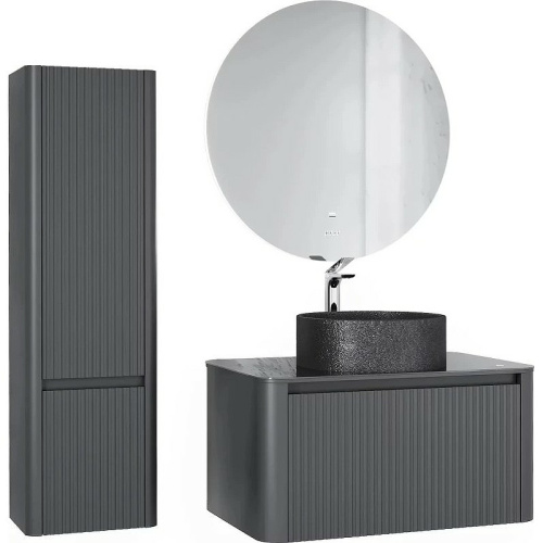 Шкаф-пенал Jorno LUMINO Lum.04.120/P/A/JR 35х28х120 - фото 2