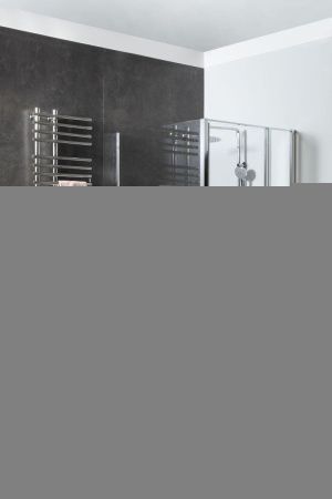 Душевой поддон из искусственного камня Allen Brau Priority 8.31005-AM 100х100 черный без каркаса