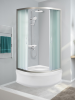 Душевой уголок River DON 10000002124 90х90 стекло матовое профиль хром без поддона
