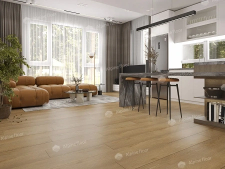 SPC ламинат Alpine Floor Classic Light ECO 173-66 MC Клен Классический толщина 0.35 см 34 класс 1220х183