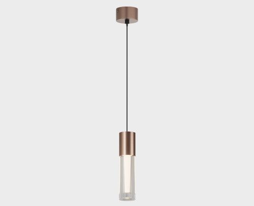 Светильник подвесной Italline IT014-0204 rose gold - фото 2