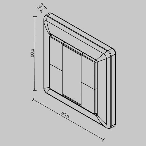 Панель управления Maytoni Lighting control  721052 - фото 4