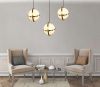 Светильник подвесной Lumina Deco Signia (Сигниа) LDP 6833-250 WT+GD