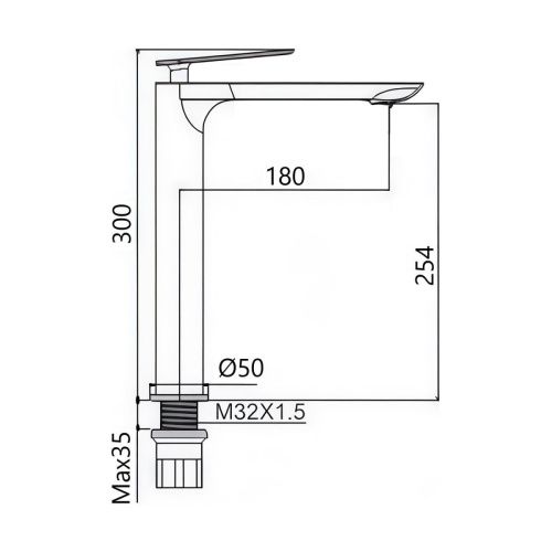 Смеситель Maretti Campanella CP32RF847-V на раковину золото - фото 3