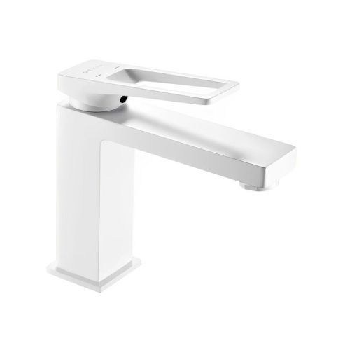 Смеситель Shevanik S6801C на раковину белый - фото 2