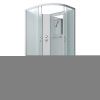 Душевая кабина Niagara Classic 23101424LBK 120х80 асимметричная без крыши ориентация левая