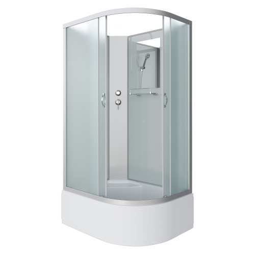 Душевая кабина Niagara Classic 23101424LBK 120х80 асимметричная без крыши