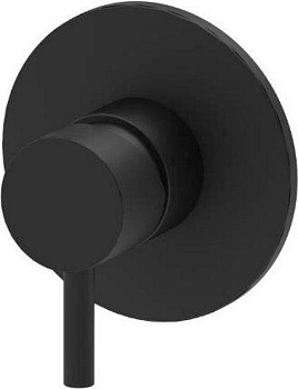 Смеситель для душа Paffoni Light LIG011NO встраиваемый в стену черный без термостата