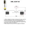 Люстра потолочная Omnilux Neviano (Невиано) OML-34207-08