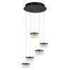 Светильник подвесной Delight Collection Diamond cut (Диамонд цут) MD21020075-5A matt black
