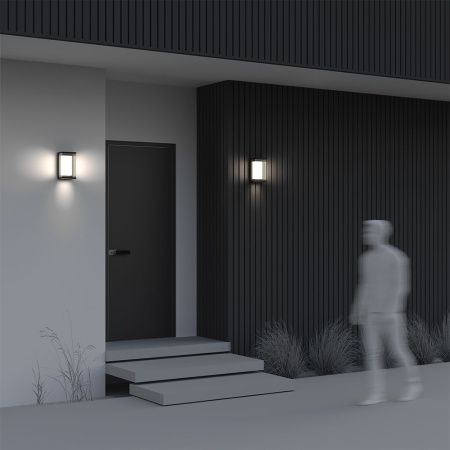 Уличный настенный светильник Maytoni Outdoor Baker Street (Бейкер Стрит) O021WL-L10B3K