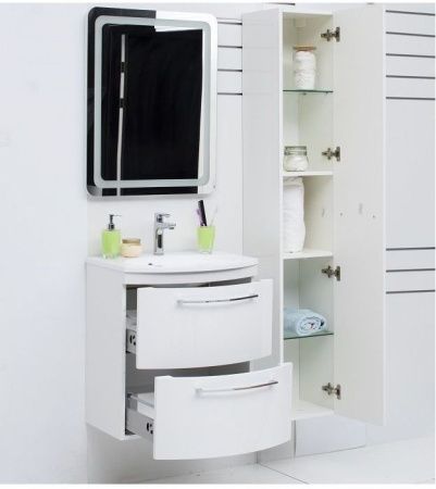 Шкаф-пенал De Aqua Токката 00167335 30х180 подвесной