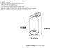 Трековый однофазный светильник Crystal Lux CLT 0.31 CLT 0.31 013 GO-GO