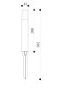 Уличный ландшафтный светодиодный светильник Maytoni Outdoor Talpa (Талпа) O416FL-L3B3K1