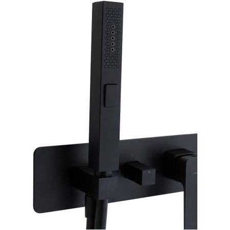 Смеситель для ванны с душем Allen Brau Infinity 5.21011-31 встраиваемый в стену черный